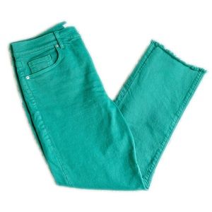 LOFT High Rise Women's Jeans in Aqua
